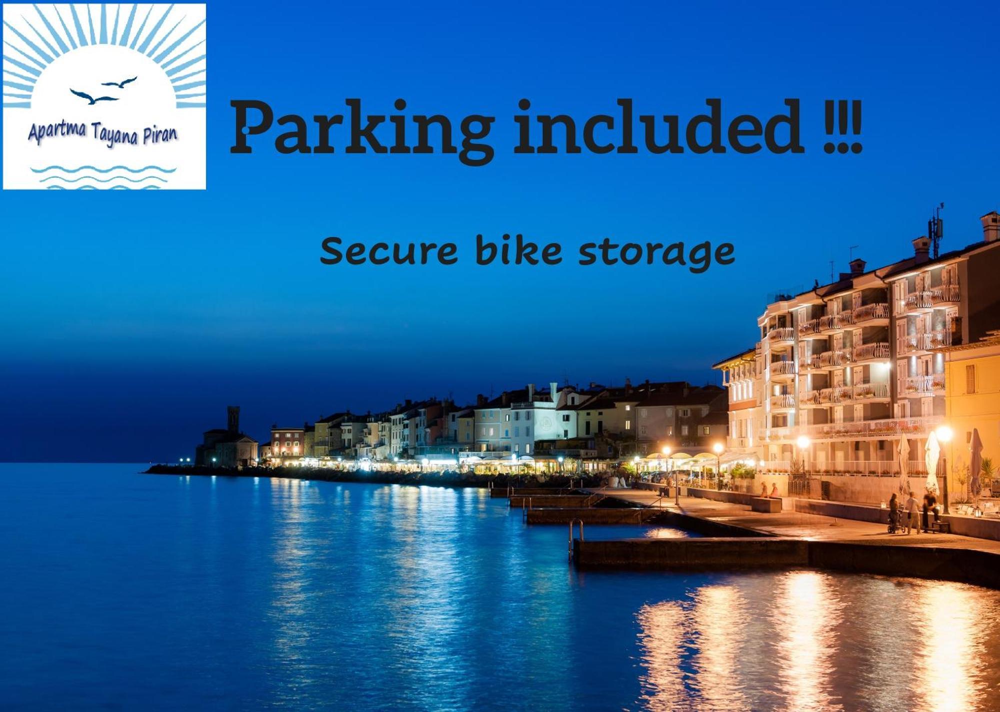 Apartma Tayana Piran - Parking Included !!! Екстериор снимка